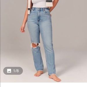 Abercrombie&Fitch 90s Ultra Highrise Straight Jean